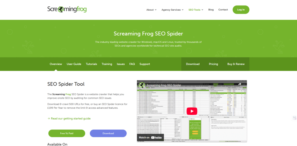 Screaming Frog