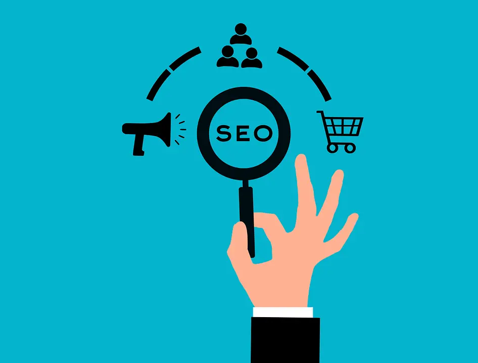 seo marketing strategy vector