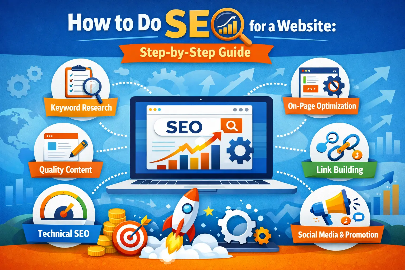 How to Do SEO for a Website: Step-by-Step Guide