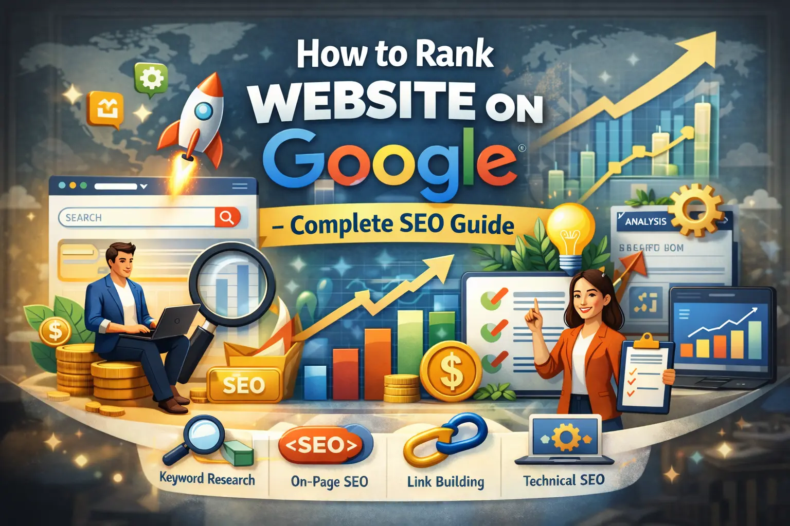 How to Rank Website on Google Complete SEO Guide