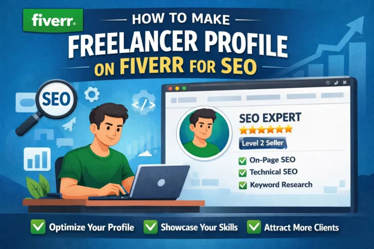how to make freelancer profile fiverr profile for seo