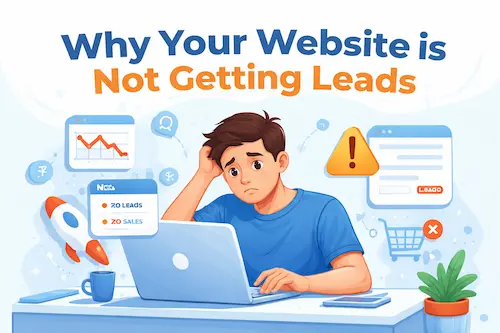Why Your Website is Not Getting Leads
