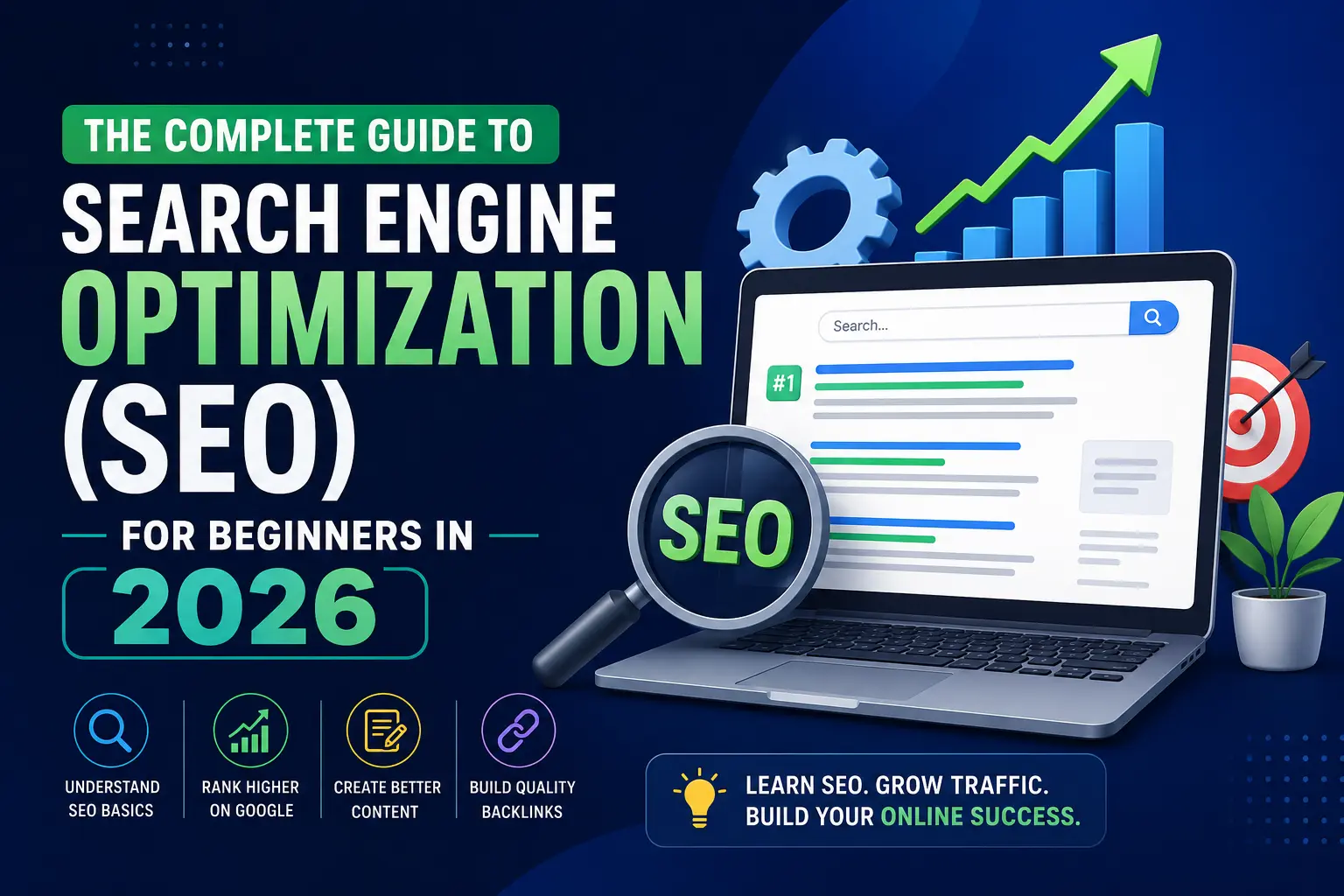 The Complete Guide to Search Engine Optimization (SEO) for Beginners in 2026