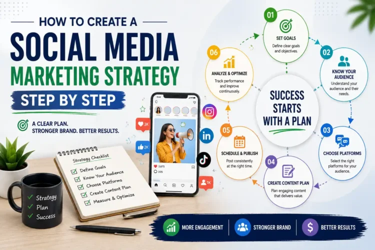 Social media marketing strategy